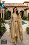 6810 By Kaya Crush Tissue Kurti With Bottom Dupatta 